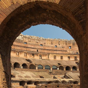 Interior del Coliseo