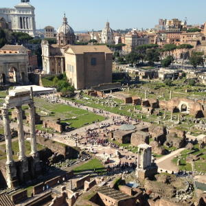 Classical Roman ruins