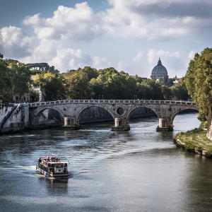 Tevere river